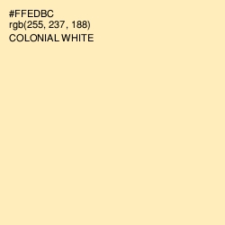 #FFEDBC - Colonial White Color Image